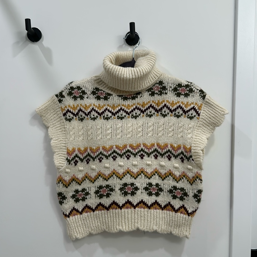 Zara knit vest
